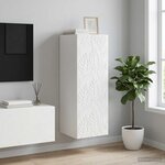 vidaXL Armoire Murale 33 x 34 5 x 90 cm Bois d'ingénierie