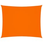 vidaXL Voile de parasol Tissu Oxford rectangulaire 4x5 m Orange