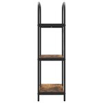 vidaXL Étagère Chêne fumé 60 x 30 x 109 cm Bois d'ingénierie