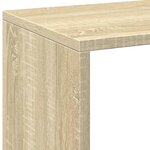 vidaXL Étagère séparatrice de pièce chêne sonoma 69 5x29x103 5 cm
