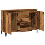 vidaXL Buffet vieux bois 102x35x70 cm bois d'ingénierie