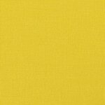 vidaXL Canapé 3 places avec oreillers jaune clair 180 cm tissu