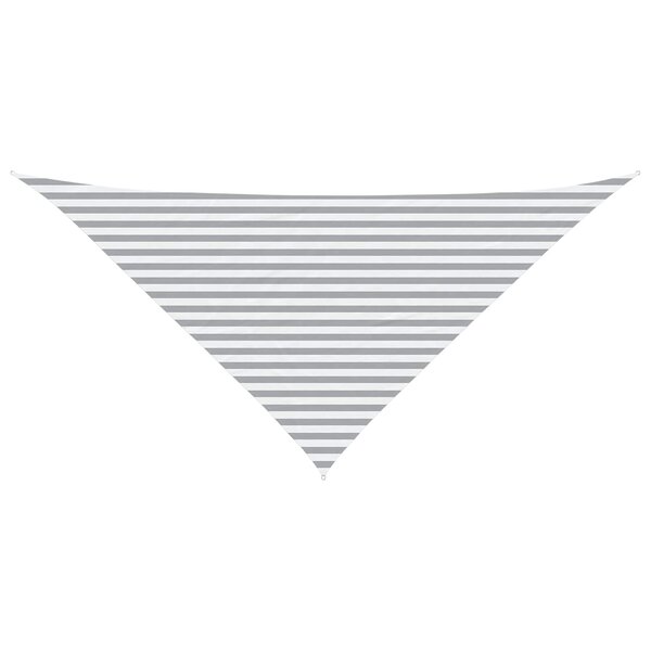 vidaXL Voile d'ombre 4 x 4 x 5 8 m 100   polyester Oxford Triangulaire