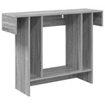 vidaXL Gris Sonoma 101 x 30 x 74 cm