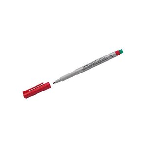 Marqueur cd m non permanent mulimark  rouge faber-castell