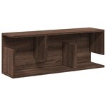 vidaXL Armoire murale 80x20x30 cm chêne marron bois d'ingénierie