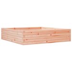 vidaXL Jardinière 100x100x23 cm bois massif de douglas