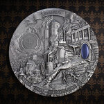 Pièce de monnaie en Argent 50 Dollars g 1000 (1 Kg) Millésime 2025 The Witcher Book SEASON OF STORMS