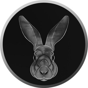 Monnaie LUNAR RABBIT V2 Argent 200 Francs Chad 2023
