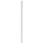 vidaXL Film pour fenêtre dépoli blanc 60x1000 cm PVC
