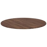 vidaXL Plateau de table Chêne marron 80 x 80 x 1.5 cm