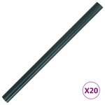 vidaXL Écran d'intimité de jardin PVC 35x0 19 m Vert mat