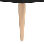 vidaXL Table de chevet noir 40x35x47 5 cm bois d’ingénierie