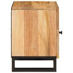 vidaXL Cabinet de chevet Naturel 40 x 33 x 46 cm
