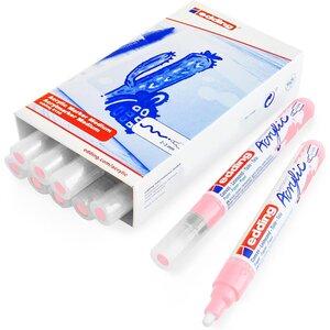 Marqueur acrylique moyen 5100 mauve chic 2-3 mm x 10 EDDING