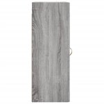 vidaXL Armoire murale sonoma gris 34 5x34x90 cm bois d'ingénierie