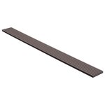 vidaXL Planche de terrasse 6 pc Marron foncé WPC