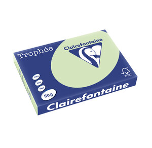 Ramette 500 Feuilles Papier 80g A3 420x297 mm Vert golf TROPHÉE