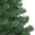 vidaXL Arbre de Noël artificiel et support Acier 210 cm 910 branches