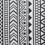 vidaXL Tapis d'extérieur ARAKIL Noir 80x250 cm PP