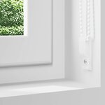 Store enrouleur occultant crème 40 x 100 cm