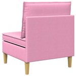 vidaXL Sofa avec rangement Tissu