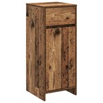 vidaXL Armoire de salle de bain Bois ancien 35 x 36 5 x 85 cm