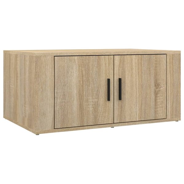 vidaXL Table basse Chêne sonoma 80x50x36 cm Bois d'ingénierie