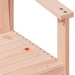 vidaXL Chaise de jardin 62x56x77 cm bois massif de douglas
