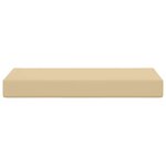 vidaXL Coussin de Siège d'Extérieur Beige 80 x 40 x 8 cm