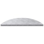 vidaXL Plaques à damier 10 Pièces Argent 60 x 18 cm Aluminium