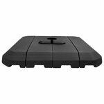 vidaXL Set de bases pour parasol à bras déporté  4 pièces - 130 kg de sable ou 90 kg d'eau.