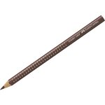 Crayons de couleur JUMBO GRIP  Van Dyke marron FABER-CASTELL