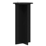 vidaXL Support de Plante 2 pièces Noir 40 x 40 x 80 cm