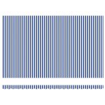 vidaXL Cadre d'auvent Bleu et Blanc 500 × 300 cm