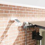 vidaXL Auvent Rétractable avec Beige 600 × 300 cm tissu