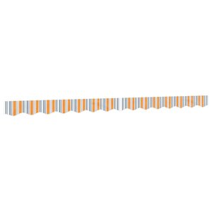 vidaXL Tissu de remplacement de cantonnière d’auvent multicolore 3 5 m