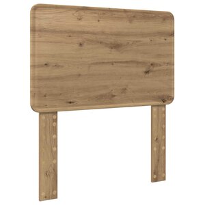 vidaXL Tête de lit Chêne artisanal 90 cm Bois d'ingénierie