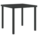 vidaXL Ensemble de salle à manger de jardin 5 pièces avec coussins en rotin poly gris