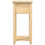 vidaXL Table console Corona 55x35x73 cm bois de pin massif