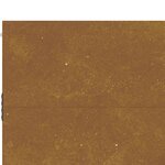 vidaXL Portail de jardin 85x175 cm acier corten