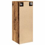 vidaXL Armoire murale vieux bois 34 5x34x90 cm bois d'ingénierie