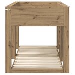 vidaXL Lit Superposé pour Enfants Chêne artisanal 90 x 200 cm