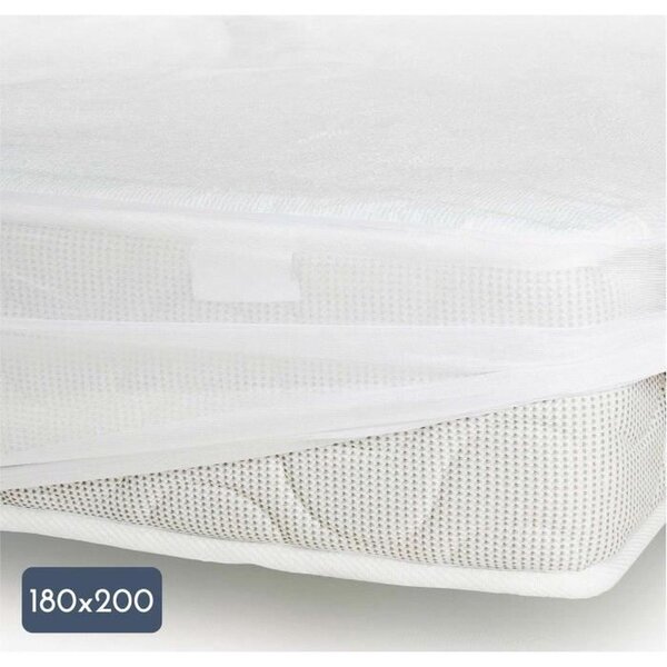 Protège-matelas 180 x 200 cm x 25 cm 100  Coton - 170 g/ m²