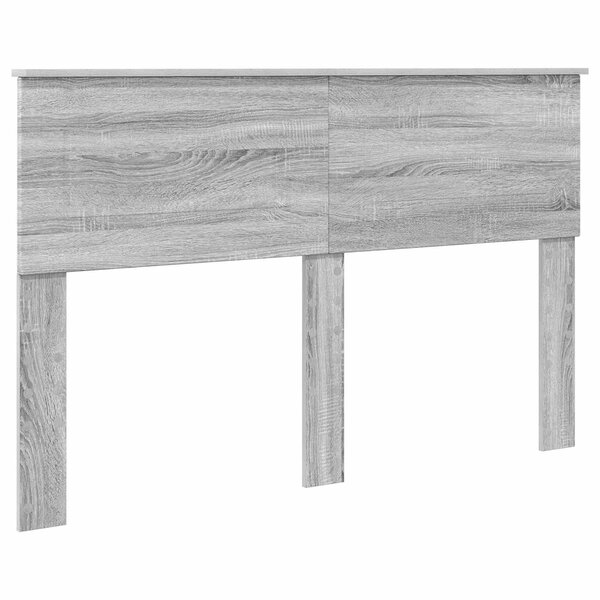 vidaXL Tête de lit Gris Sonoma 150 cm Bois d'ingénierie