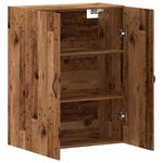 vidaXL Armoire murale vieux bois 69 5x34x90 cm bois d'ingénierie