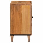 vidaXL Meuble sous Lavabo de Salle de Bain Naturel 62 x 33 x 58 cm