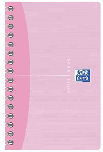 Carnet spirale 'Beauty', A5, quadrillé, 180 pages 90g coloris Assortis OXFORD