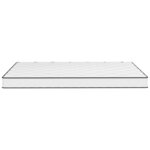vidaXL Matelas en mousse moyennement doux 140x200 cm