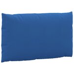 vidaXL Coussins de palette lot de 2 bleu tissu oxford